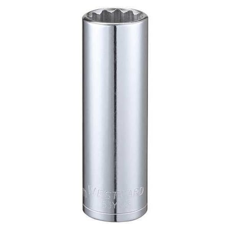 Socket 1/2" Drive Metric 19mm Socket Sz Type 53YV49 by USA Westward Sockets