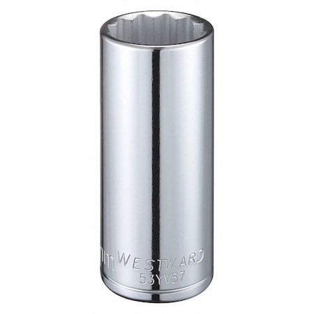 Socket 1/2" Drive Metric 27mm Socket Sz Type 53YV57 by USA Westward Sockets