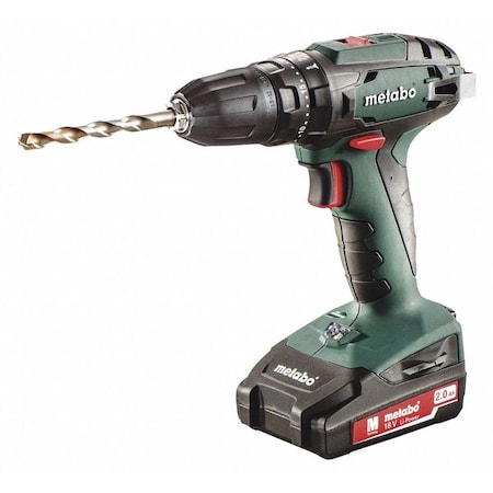 Cordless Hammer Drill/Driver Kit 18.0V Type SB 18 kit by USA Metabo Cordless Hammer Drills