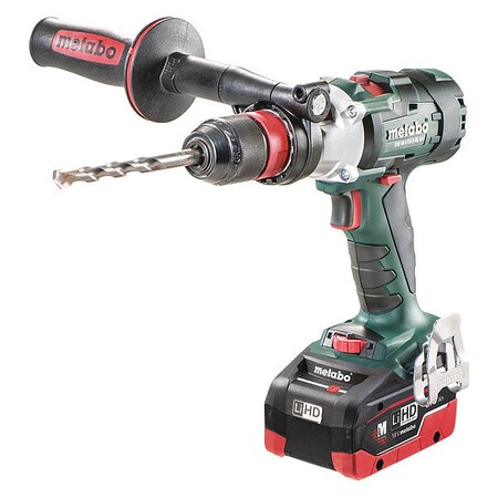 Cordless Hammer Drill/Driver Kit 18.0V Type SB 18 LTX 3 BL I QUICK 5.5AH LIHD KIT by USA Metabo Cordless Hammer Drills