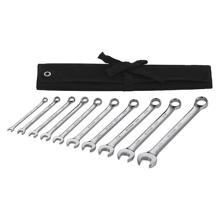 Combination Wrench Set 10 Pieces 12 Pts by USA Westward Combination Wrench Sets