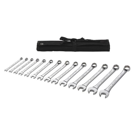 Combination Wrench Set 14 Pieces 12 Pts Type 54DF99 by USA Westward Combination Wrench Sets
