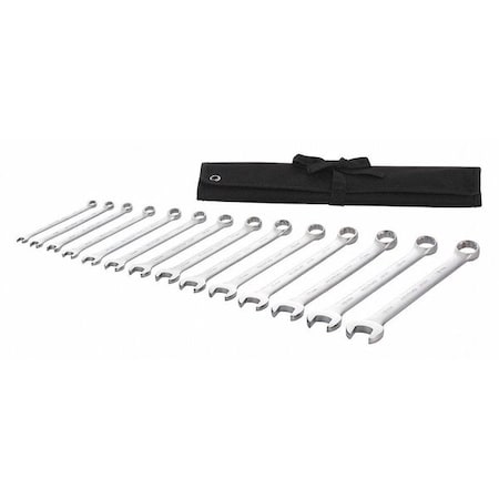 Combination Wrench Set 14 Pieces 12 Pts Type 54DG03 by USA Westward Combination Wrench Sets