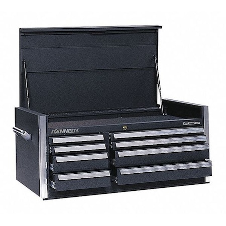 Top Chest 46" W x 24" D x 22 7/8" H by USA Kennedy Tool Chest & Side Cabinets
