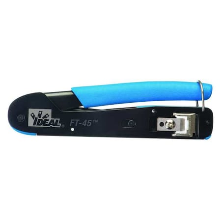 Crimper 5 1/2" L RJ 45 Capacity by USA Ideal Cable & Wire Crimping Tools