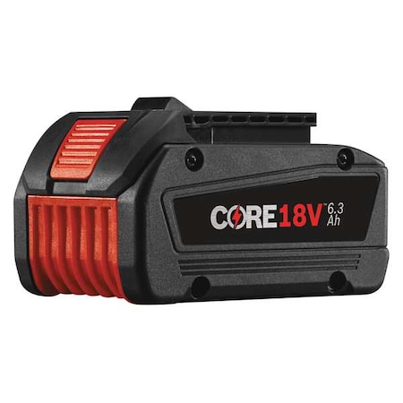 Battery Li Ion 6.3Ah CORE18V Series by USA Bosch Cordless Power Tool Accessories