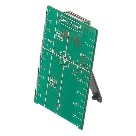 Grid Target Plastic Construction Green by USA Leica Level Accessories