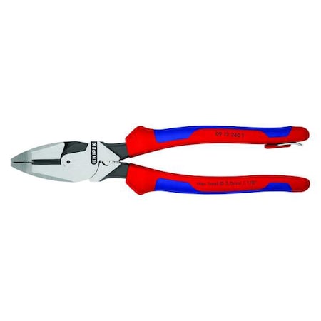 Linemans Plier 9 1/2" Overall Length Type 09 12 240 T BKA by USA Knipex Solid Joint Pliers
