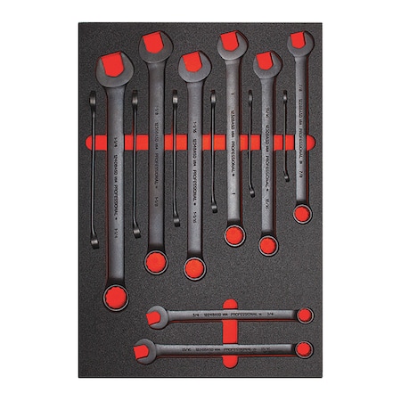 Combination Wrench Set Antislip 14 pcs. by USA Proto Combination Wrench Sets