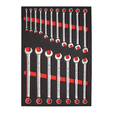 Combination Wrench Set Antislip 12 pcs. by USA Proto Combination Wrench Sets