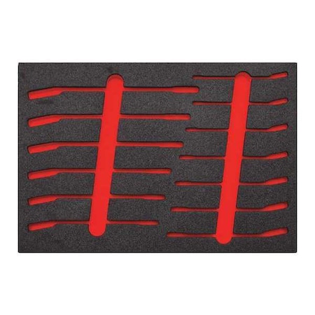 Foam Insert Tool Organizer 11" L x 16" W by USA Proto Tool Storage Accessories