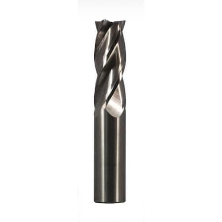 End Mill ZrN 0.187" Shank dia. Carbide by USA G.W. Schultz Powdered Metal End Mills