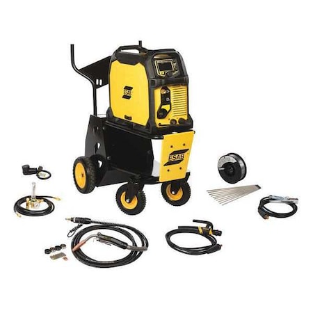 MIG Welder Kit 26 1/2" H 1 Phase Type 558012704 by USA Esab Multiprocess Welders