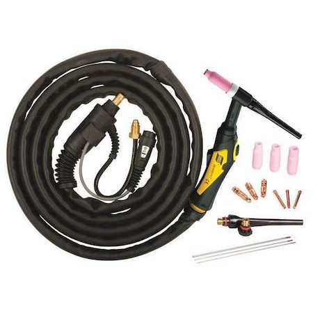 Air Cooled TIG Torch Kit 200A Output by USA Esab TIG Welding Torches