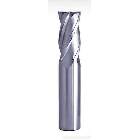 Square End Mill ZrN 3.500" L Carbide by USA G.W. Schultz Powdered Metal End Mills