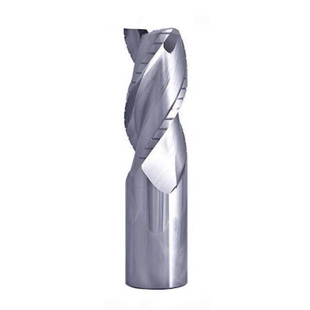 End Mill Uncoated 0.125" Shank dia. Type RFAS30125 by USA G.W. Schultz Powdered Metal End Mills