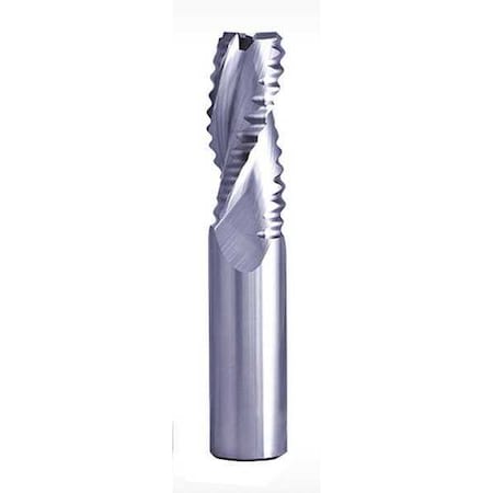 End Mill Uncoated 0.125" Shank dia. Type AGS30125 by USA G.W. Schultz Powdered Metal End Mills