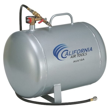 Air Tank Auxiliary 10 gal. 125 psi by USA California Air Tools Air Compressor Portable Air Tanks