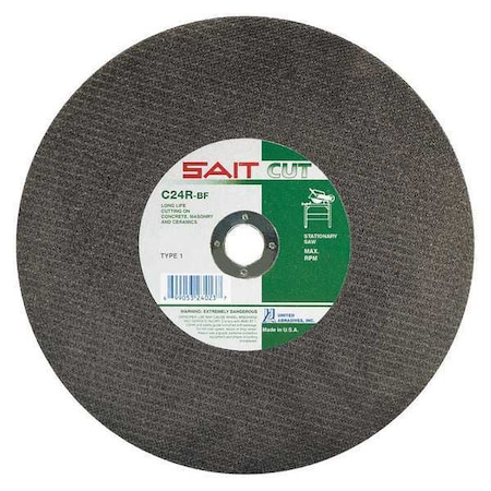 Saw Blade T 1 10x1/8x5/8 C24R PK25 by USA United Abrasives SAIT Circular Power Saw Blades