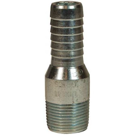 Crimp Combo Nipple NPT ST 1 1/2 by USA Dixon Crimp Nipples