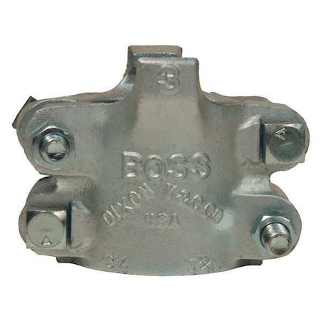 BossClamp 4Bolt IR 2 1/2" 3 6/64 3 28/64 by USA Dixon Pneumatic Hose Clamps