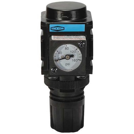 Wilkerson Mini Regulator R08 1/4" Gauge by USA Dixon Pneumatic Regulators