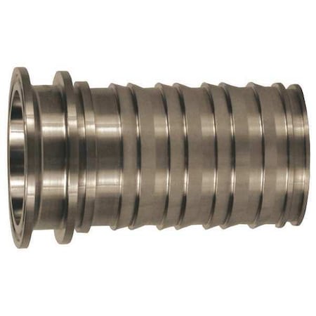Sanitary King Crimp TriClover Stem 2 by USA Dixon Crimp Nipples