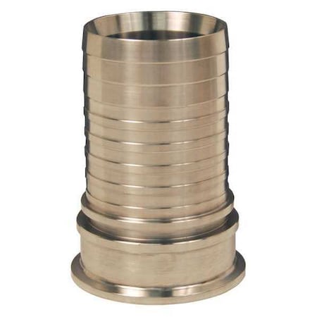 Sanitary Crimp Clamp End x Hose 1 by USA Dixon Crimp Nipples