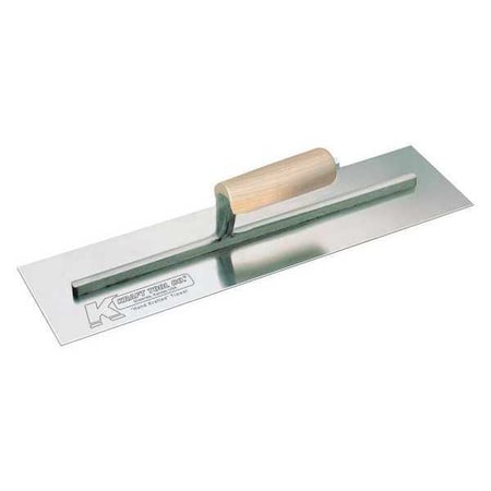 Cement Finish Trowel Wood Handle 18x4.5 by USA Kraft Tool Masonry Tools