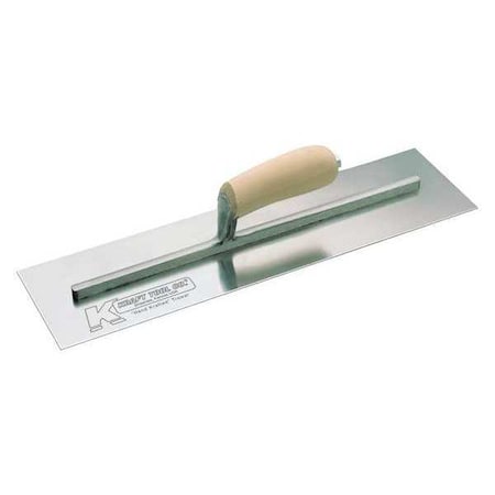 Cement Finish Trowel Wood Handle 24x4 by USA Kraft Tool Masonry Tools