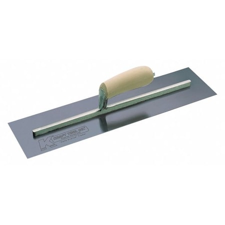 Cement Finish Trowel BS 12x3" Wood Hndl by USA Kraft Tool Concrete Trowels