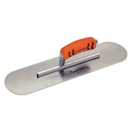 Pool Trowel CS 13 5/8" Shank 24x5 by USA Kraft Tool Masonry Tools