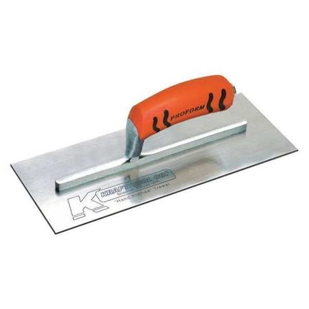 Drywall Trowel 12x4 1/2" Pro Form Handle by USA Kraft Tool Concrete Trowels