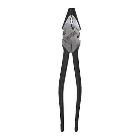 Fence Pliers Round Nose 10 by USA Maasdam Solid Joint Pliers
