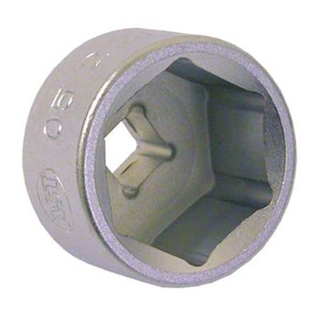 Socket 27mm 3/8"Dr Oil Filter 6 pt Satin by USA Assenmacher Sockets
