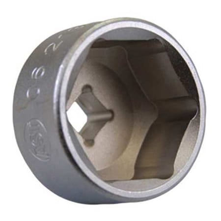 Socket 32mm 3/8"Dr Oil Filter 6 pt Satin by USA Assenmacher Sockets