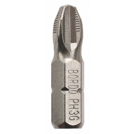 Insert Bit PH Grippa No.3 25mm Min. Qty 10 by USA Bordo Screwdriver Bits