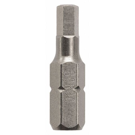 Insert Bit In Hex 4mm 25mm Min. Qty 10 by USA Bordo Screwdriver Bits