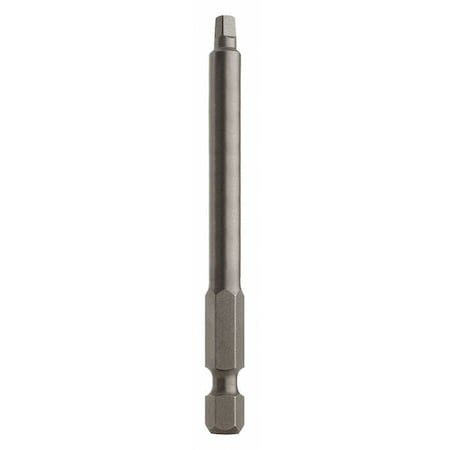 Power Bit Square Recess No.2 75mm Min. Qty 10 by USA Bordo Screwdriver Bits