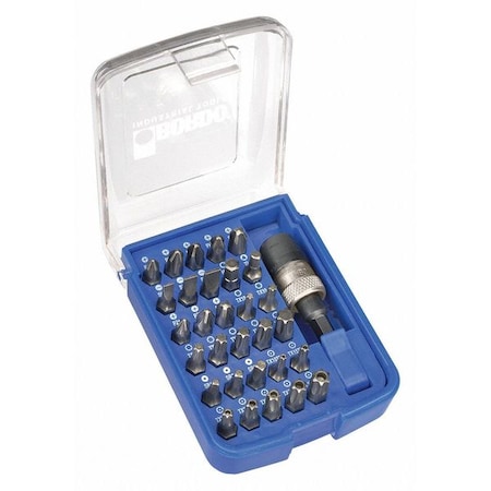 Screwdriver Insert Bit Set 31pcs. by USA Bordo Screwdriver Bits