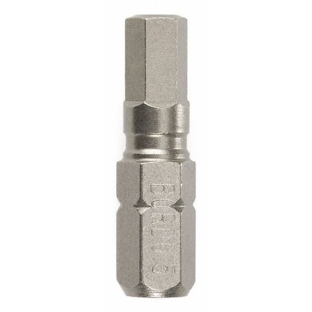 Impact Insert Bit Hex 5mm 25mm Min. Qty 10 by USA Bordo Screwdriver Bits