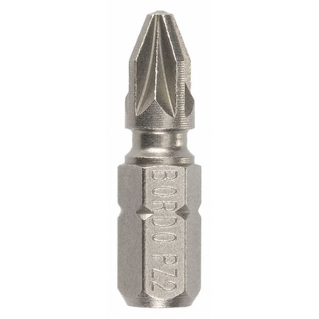 Impact Insert Bit PoziDrive No.2 25mm Min. Qty 10 by USA Bordo Screwdriver Bits