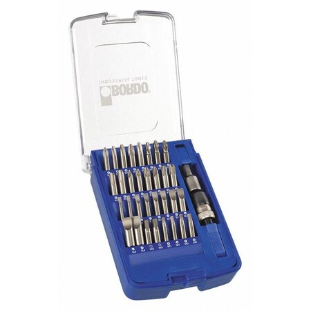 Screwdriver Power Bit Set 34Pc by USA Bordo Screwdriver Bits