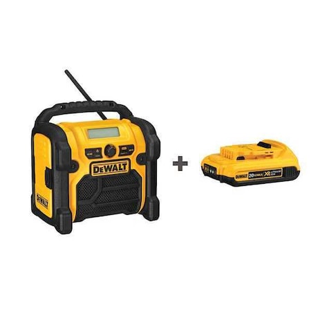Jobsite Radio Kit 12.0/18.0/20.0V by USA Dewalt Cordless Power Tool Accessories