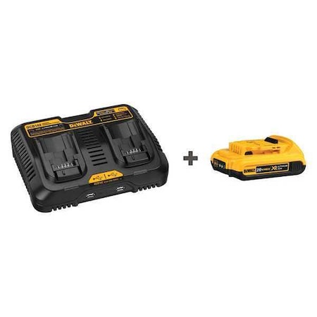 Battery Charger Kit Li Ion by USA Dewalt Cordless Power Tool Accessories