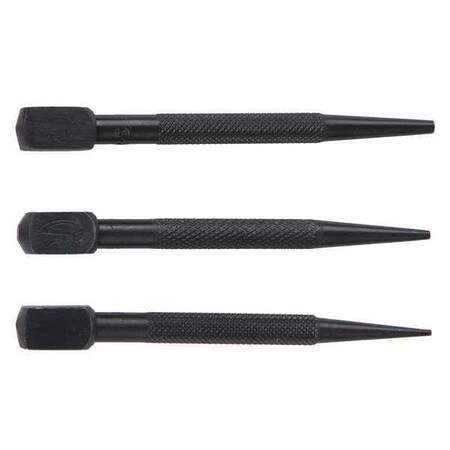 Nail Punch Set 4" 3pcs. by USA Groz Nail Sets