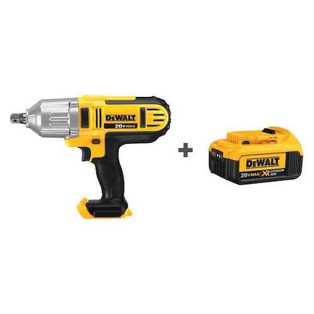Cordless Impact Wrench Kit 20.0V 1/2 Type DCF889B/DCB204 by USA Dewalt Cordless Power Impact Tools