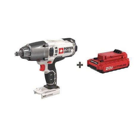Cordless Impact Wrench Kit 4.4 lb. by USA Porter Cordless Power Impact Tools