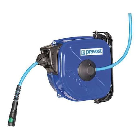 Hose Reel 3/8"x40 ft. ESI Coupling by USA Prevost Pneumatic Spring Return Hose Reels