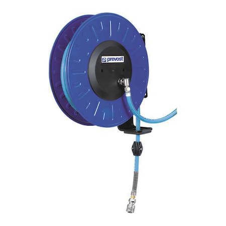 Hose Reel 3/4"x65 ft. ELS Coupler by USA Prevost Pneumatic Spring Return Hose Reels